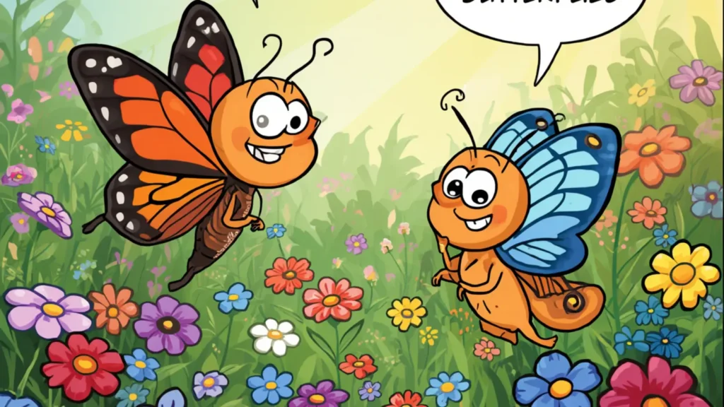 jokes about butterflies