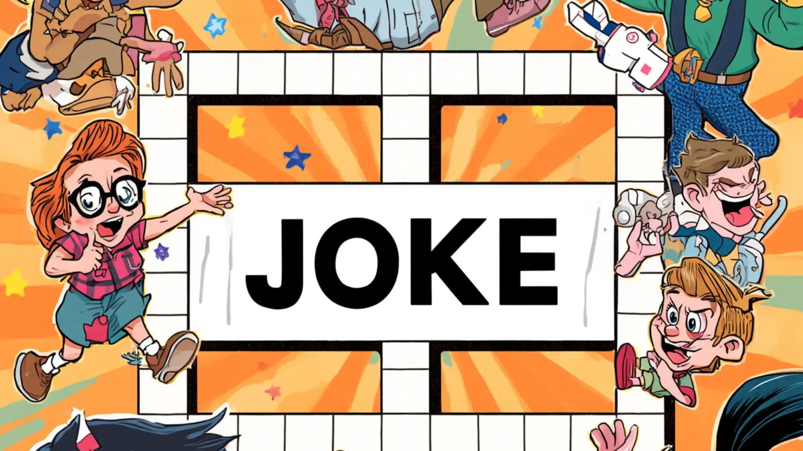 joke crossword clue